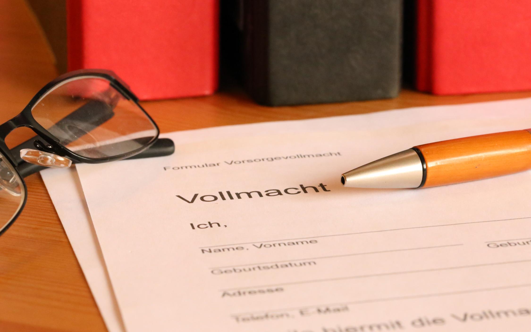 Betreuungsrecht, Vorsorgevollmacht und Patientenverfügung