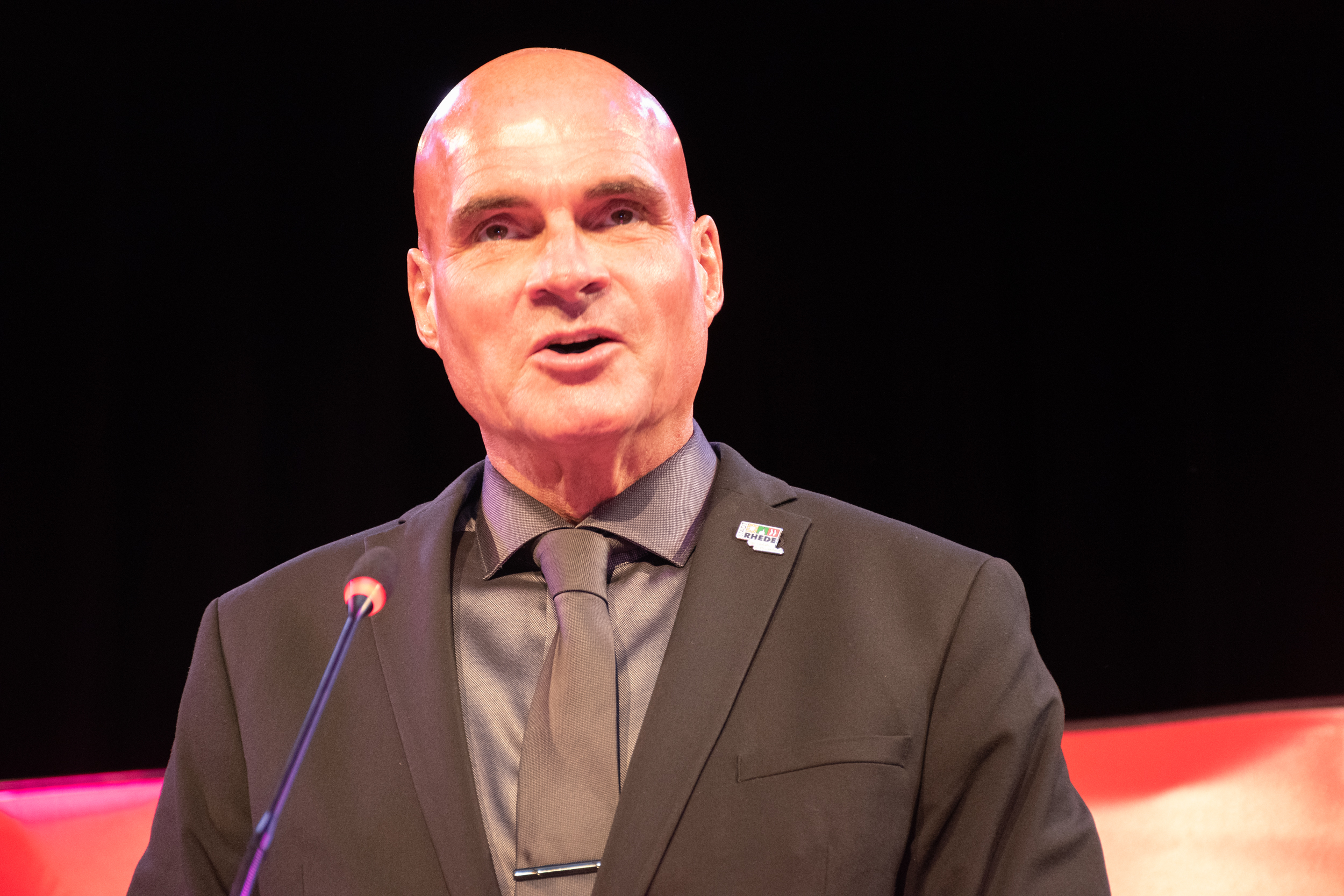 Rhedes Bürgermeister Jürgen Bernsmann