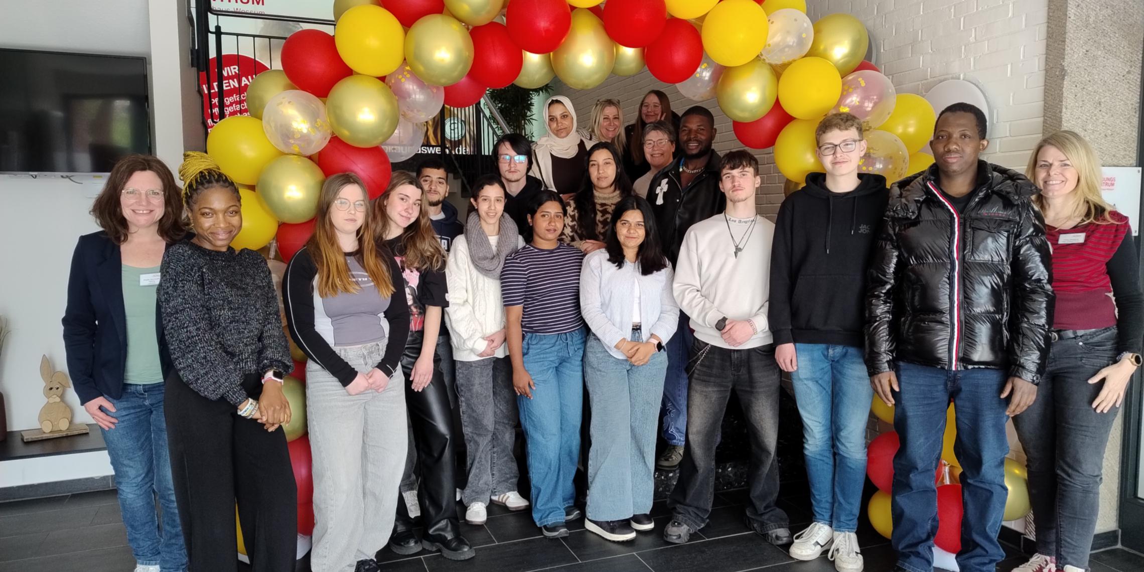 Kurs 88 startete am 1. April in die Ausbildung zur Pflegefachfrau/zum Pflegefachmann.