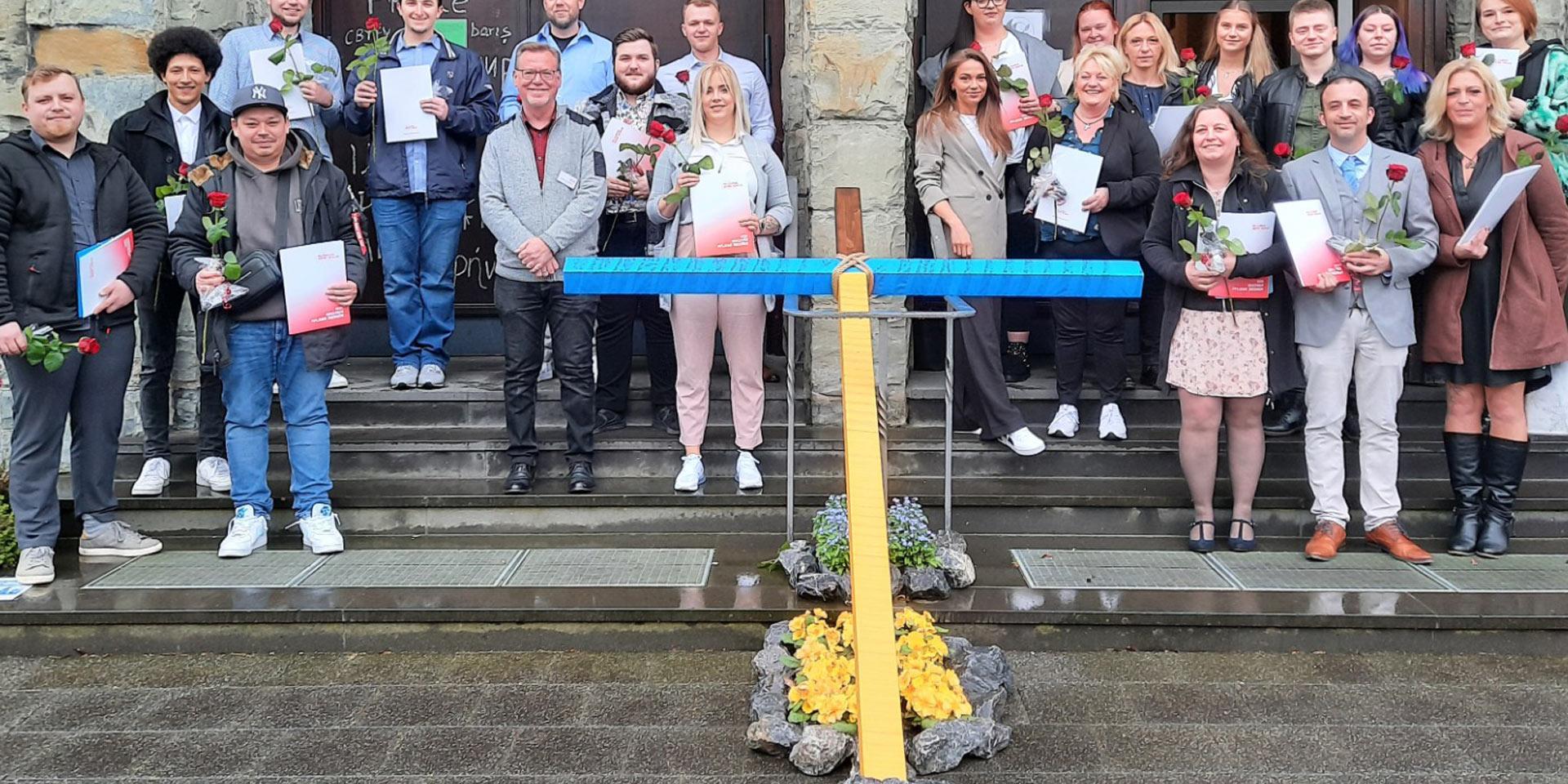 Feierliche Verabschiedung der Altenpflegerinnen und Altenpfleger