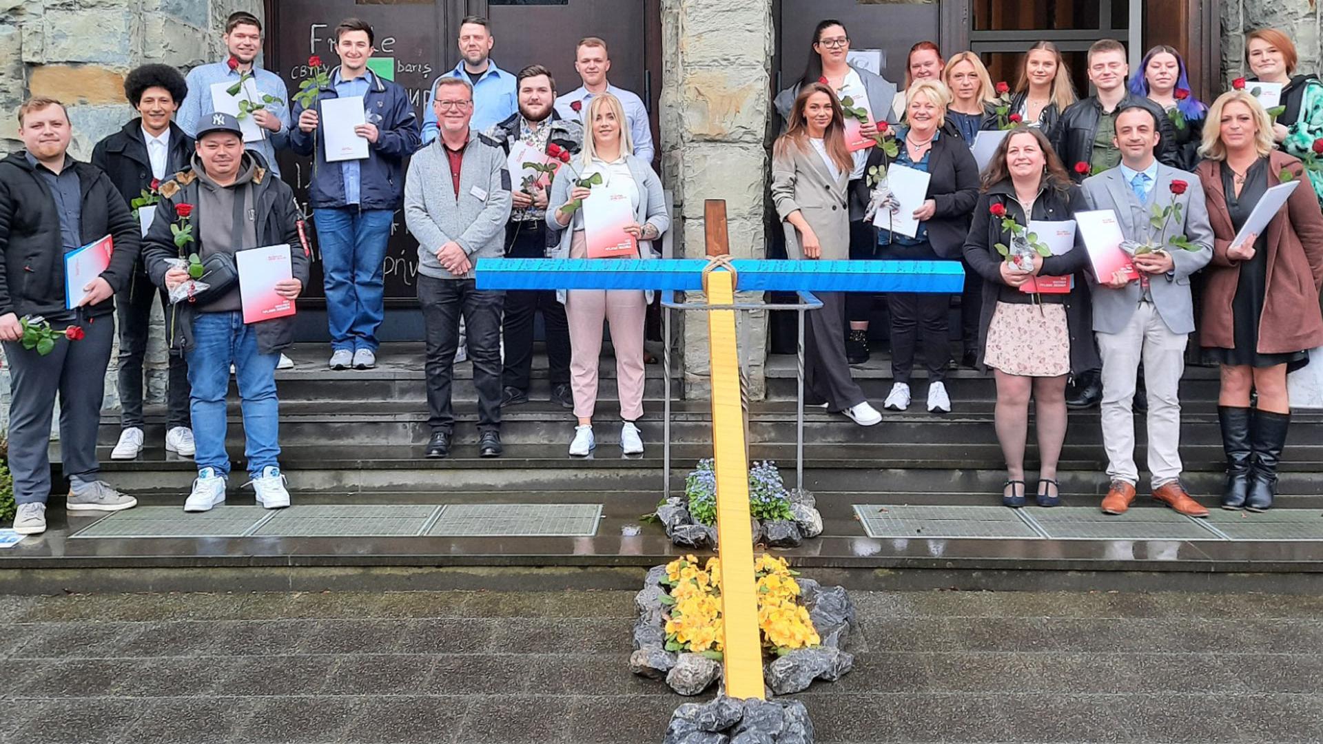 Feierliche Verabschiedung der Altenpflegerinnen und Altenpfleger